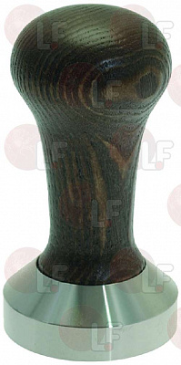 WOOD AND S/STEEL COFFEE TAMPER ? 49 ��