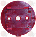 KNOB RED RING