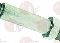 OUTLET HOSE CHROMED BRASS