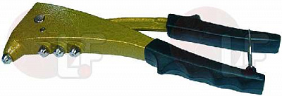 RIVETER W/4 INTERCHANGEABLE HEADS