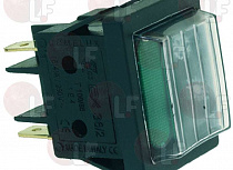 GREEN UNIPOLAR SWITCH 250V 16A